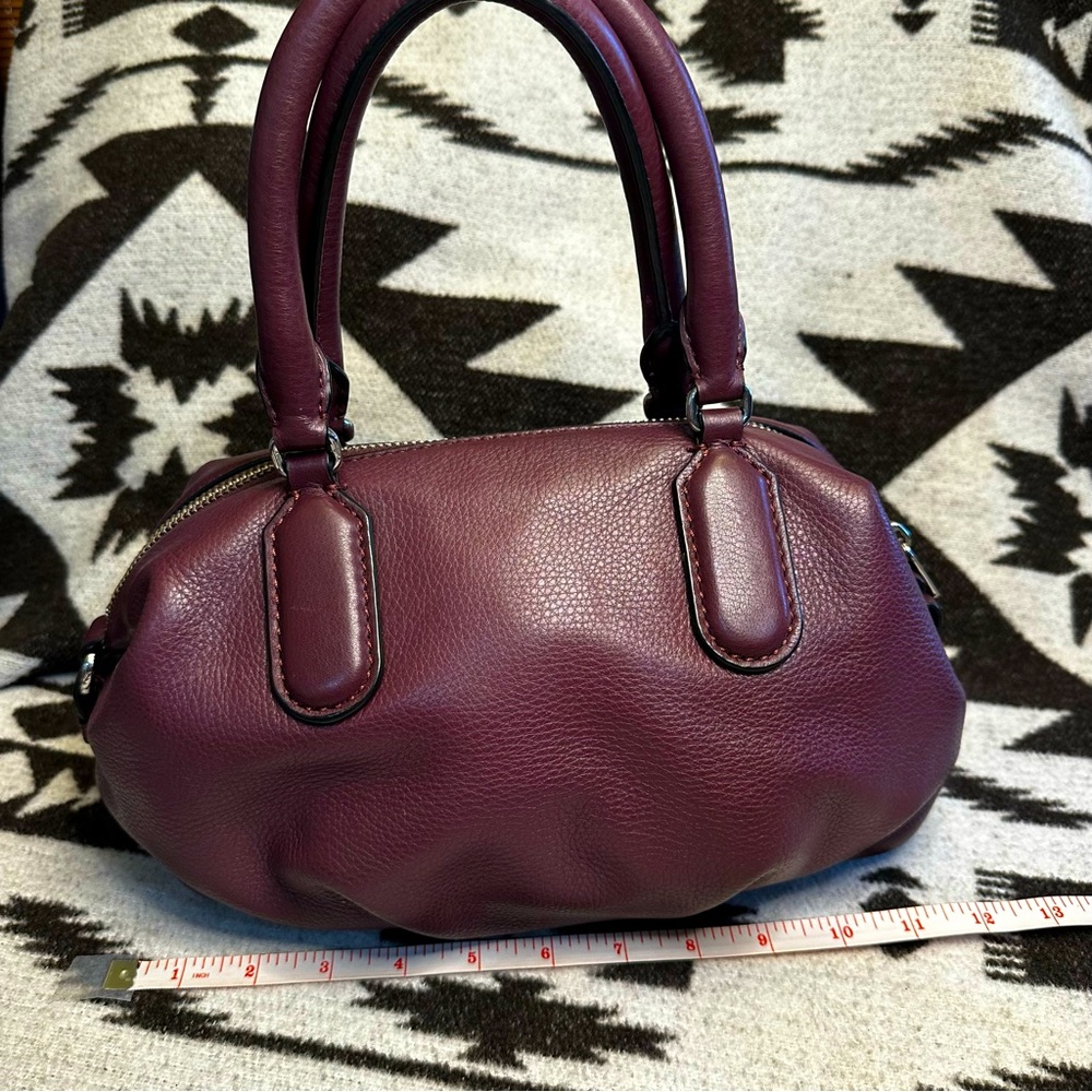 Marc by Marc Jacobs - Q Small Legend Leather Satchel in Plum - Picture 4 of 7